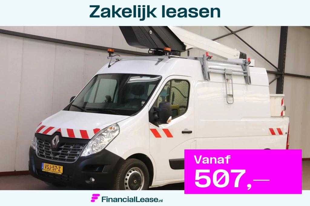 Renault Master AUTOHOOGWERKER 12 METER NACELLE FRANCE ELEVAT, Parkeersensor, Stof, Gebruikt, Euro 6