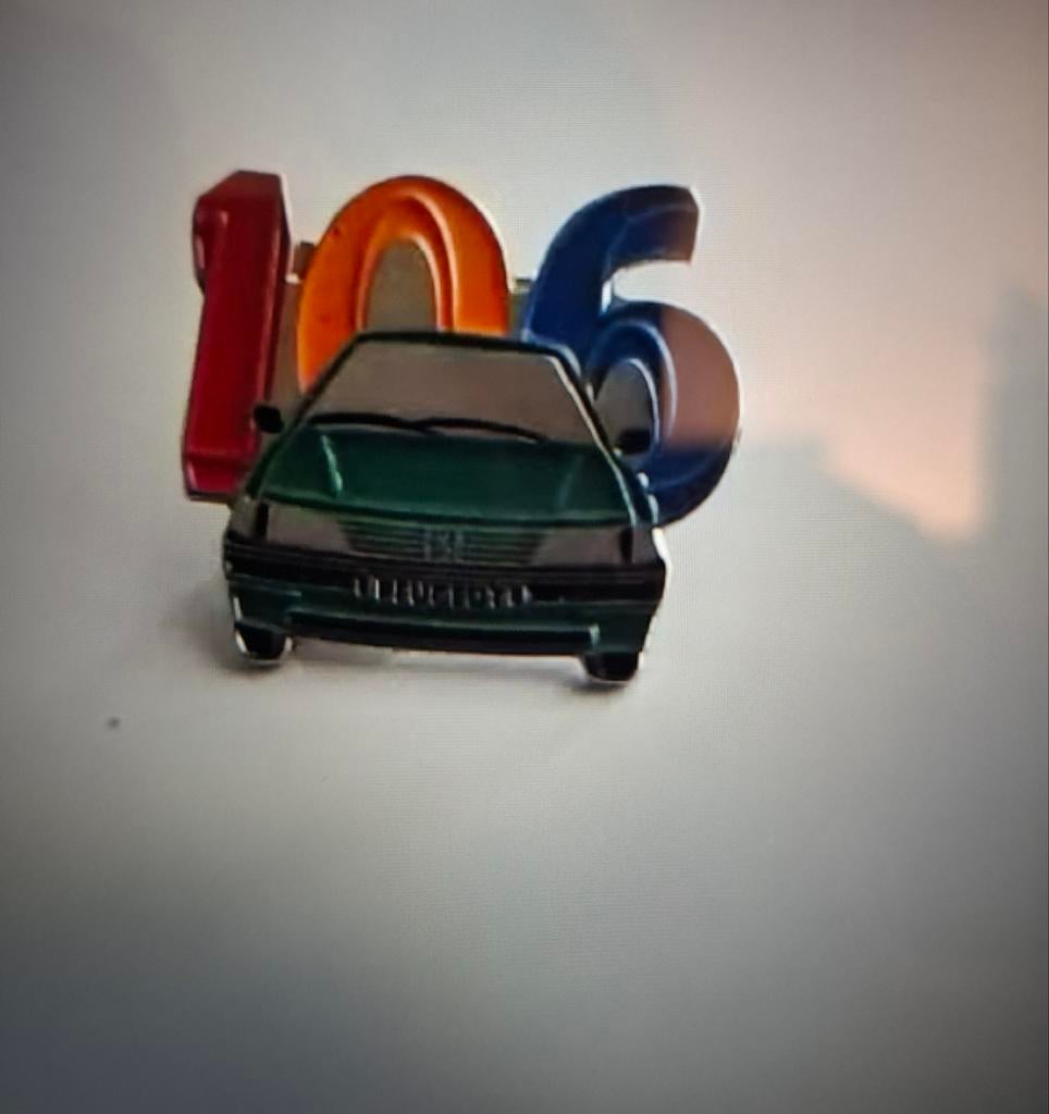 Pin Peugeot 106, Ophalen of Verzenden, Nieuw, Transport, Speldje of Pin