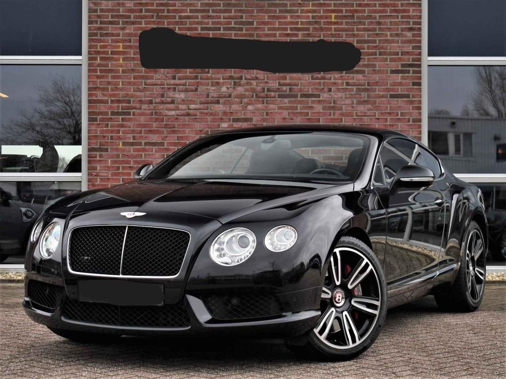 Bentley Continental 4.0 V8 GT AUT 2013 Zwart, Auto's, Automaat, Euro 5, 2270 kg, 508 pk