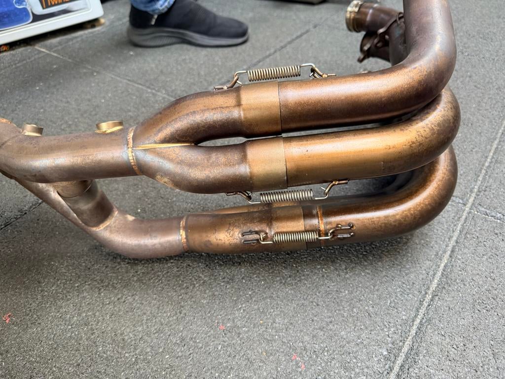 Uitlaatbochten motor, Ophalen, Gebruikt