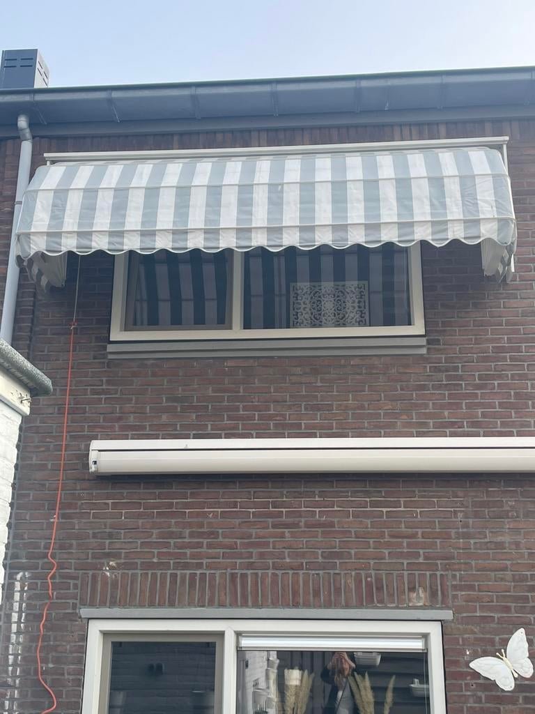 Markies 327 cm aluminium, Tuin en Terras, Minder dan 150 cm, Ophalen, Gebruikt, Markies