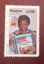 Ghana pz key to life  education  ,zie photo 2, Verzenden, Overige landen, Gestempeld