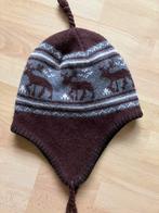 Wollen muts met Noors patroon izgs, Ophalen of Verzenden, Gedragen, Muts