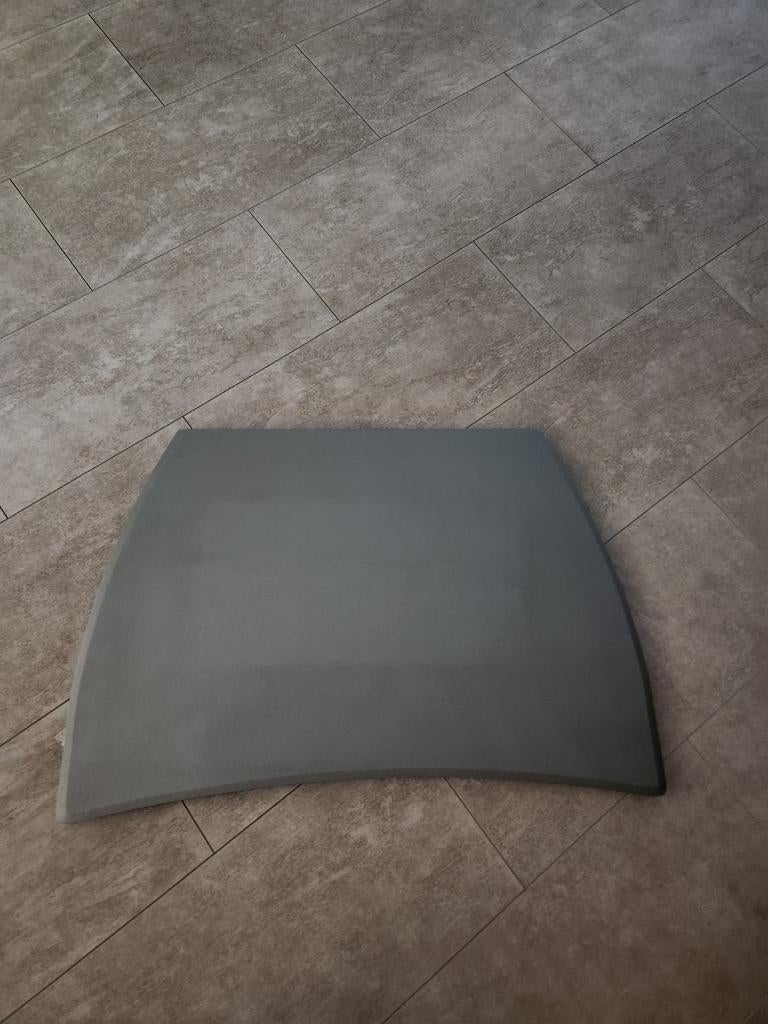 Draaiplateau voor TV - Zilvergrijs, 80x55 cm, Ophalen, Zo goed als nieuw