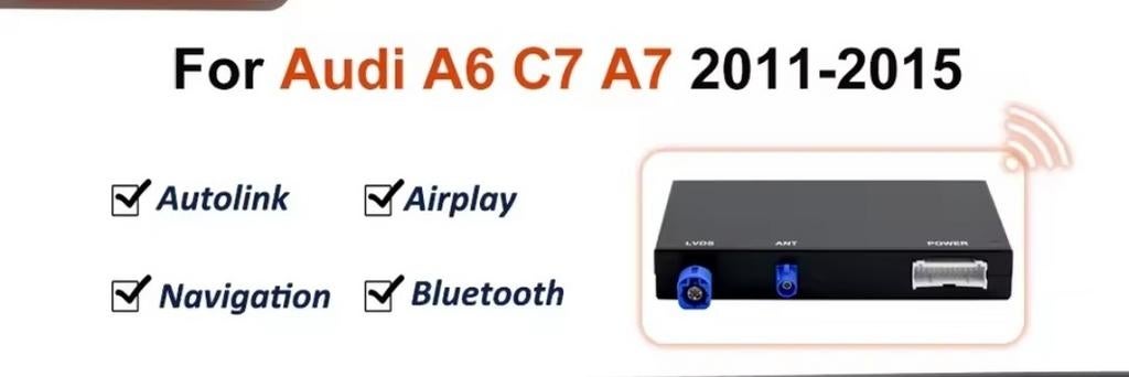 CarPlay Module voor Audi A6 C7 A7 (2011-2015), Auto diversen, Ophalen of Verzenden