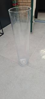 3 Glazen hoge vazen, Ophalen, Wit, Minder dan 50 cm, Glas