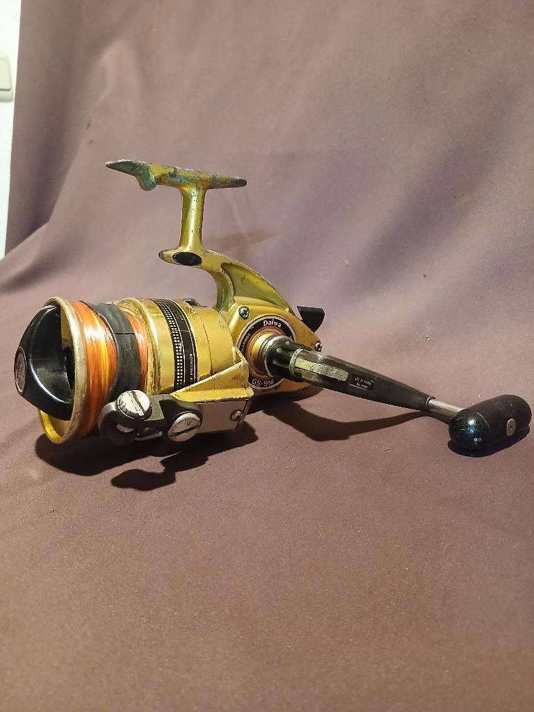 Daiwa GS 9 M Gold Japan Boot molen Zee, Watersport en Boten, Verzenden, Gebruikt, Molen
