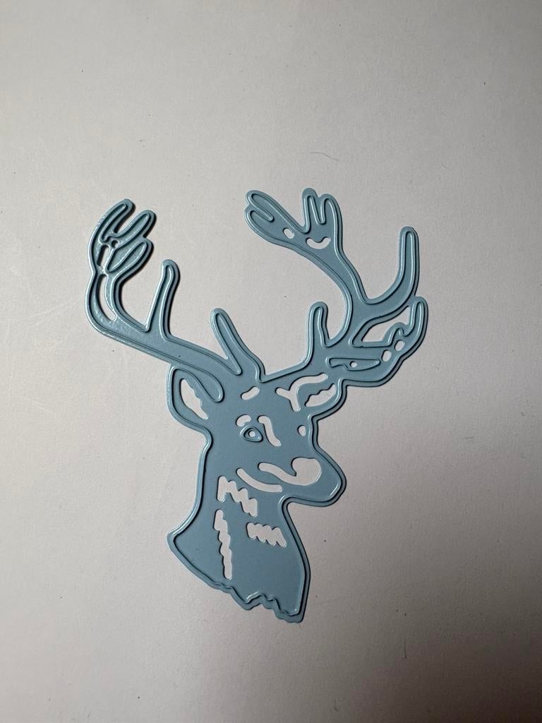 Marianne design snijmal herten kop, Hobby en Vrije tijd, Ophalen of Verzenden, Zo goed als nieuw, Overige thema's, Pons of Mal