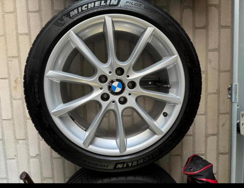 BMW 19 inch velgen met banden – X3 F25 / 5x120, Auto-onderdelen, Banden en Velgen, Banden en Velgen, Personenwagen, Zomerbanden