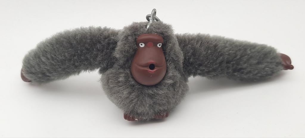 Kipling donker grijs Aapje Sara sleutelhanger, Verzamelen, Ophalen of Verzenden, Gebruikt
