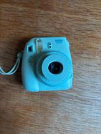 Fujifilm Instax Mini 8 Instant Camera - Blauw, Ophalen of Verzenden, Zo goed als nieuw, Polaroid, Fuji