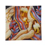 Vintage glazen vide poche / catch all tray, Gebruikt, -, -, Ophalen of Verzenden