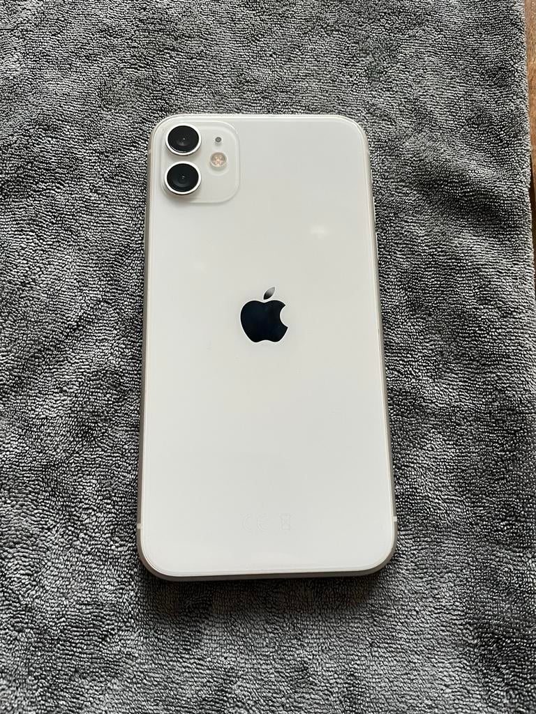 iPhone 11 Wit 64GB 100% batterij, Telecommunicatie, Mobiele telefoons | Apple iPhone, Ophalen, Wit, IPhone 11, Zo goed als nieuw