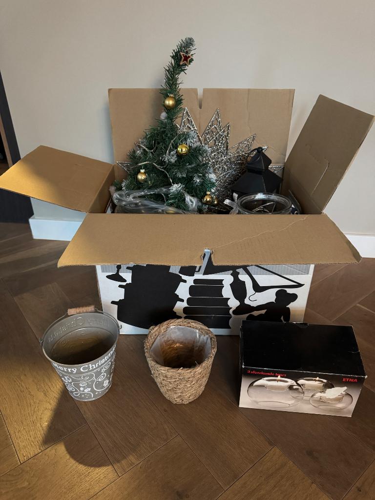 Kerstspullen, kerstdecoratie, rommelmarkt, vrijmarkt, Diversen, Rommelmarktspullen, Ophalen, Gebruikt