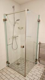 Douche cabine Sealskin Swingdeur li uitv.+zijwand re uitv., Ophalen, Zo goed als nieuw