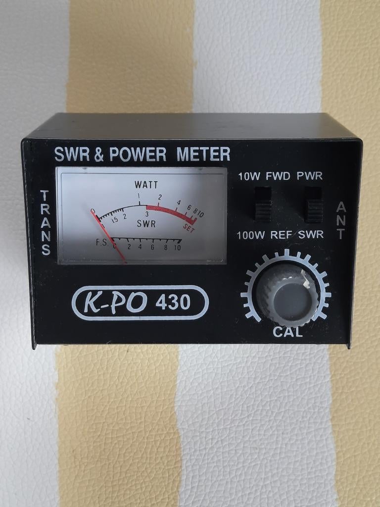SWR & Powermeter K-PO 430 voor CB-27mc, Ophalen of Verzenden
