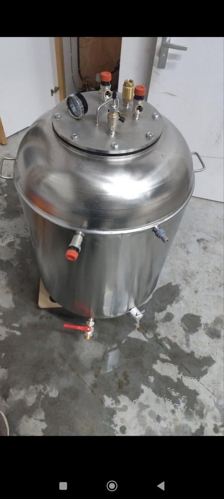 Autoclaaf sterilisator 180 liter INOX 400V-18KW, Witgoed en Apparatuur, Ophalen of Verzenden