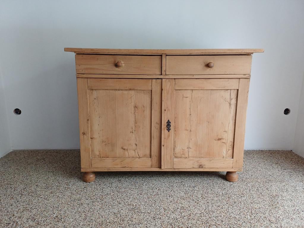 Mooi oud antiek grenen kastje., Antiek en Kunst, Antiek | Meubels | Kasten, Ophalen