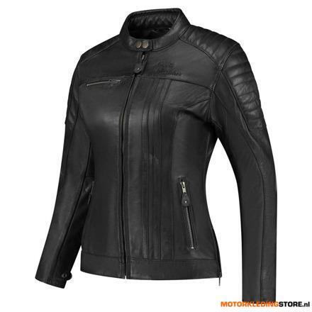 Rusty Stitches Alice Motorjas, Zwart, Motoren, Kleding | Motorkleding, Nieuw met kaartje, Ophalen of Verzenden