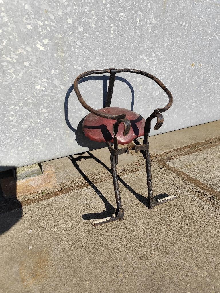 oldtimer fiets accessoires Primus zadel, kinderstoeltje, Ophalen of Verzenden, Gebruikt