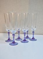 Cristal d'Arques - Durand champagneglazen - Auteuil Lilas., Ophalen of Verzenden