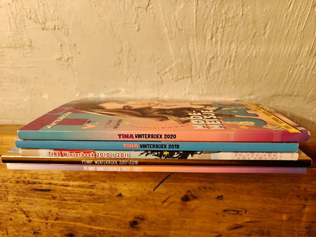 5 Tina/Pennyboeken., Meerdere stripboeken, Ophalen of Verzenden, Zo goed als nieuw