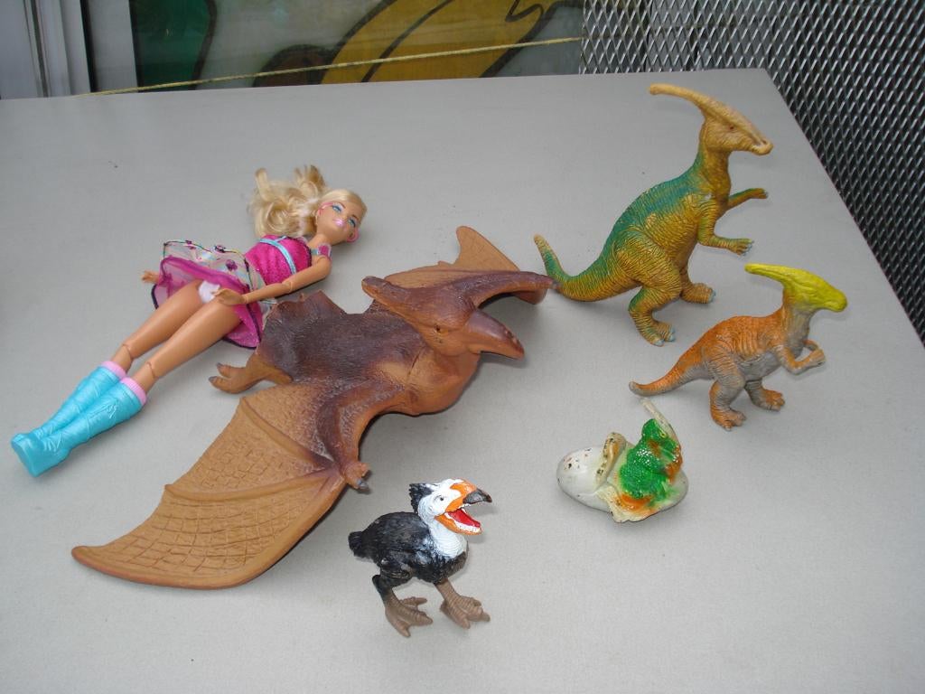 dinosaurussen zonder pop, Verzamelen, Poppetjes en Figuurtjes, Ophalen of Verzenden, Gebruikt