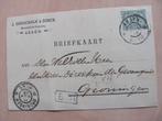 Assen 1902  J. Godschalk borstelfabrikanten, Ophalen of Verzenden, Briefkaart