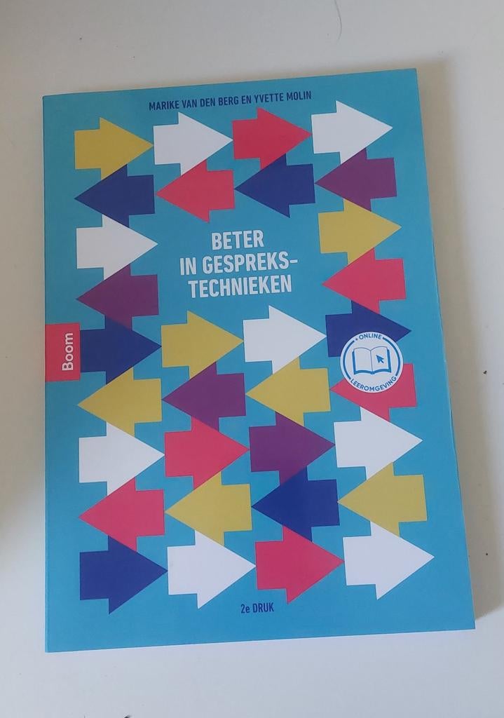 Beter in Gesprekstechnieken - 2e druk, Boeken, Zo goed als nieuw, Marike van den Berg en Yvette Molin, Gamma, HBO