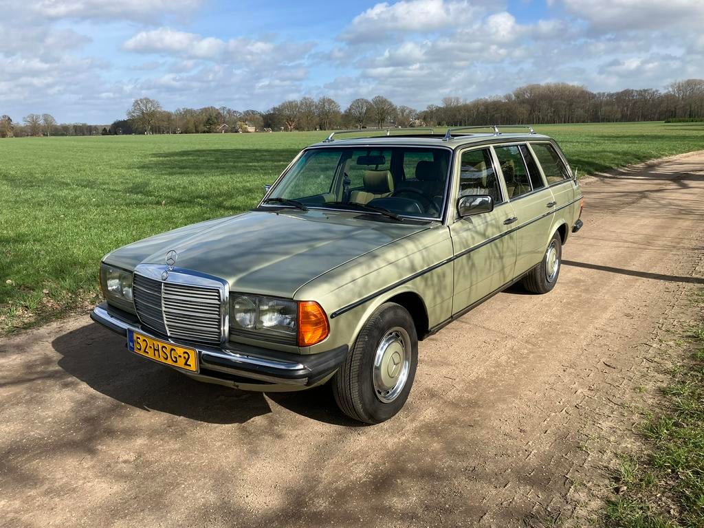 Mercedes-Benz 200-Serie 2.3 230 TE 1981 Groen, Auto's, 4 cilinders, 2299 cc, Stationwagon, Handgeschakeld