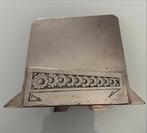 Art Deco visitekaarthouder verzilverd, Antiek en Kunst, Ophalen of Verzenden