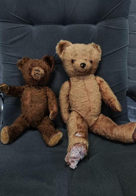 antieke teddyberen (1920-1940), Antiek en Kunst, Antiek | Speelgoed, Ophalen of Verzenden