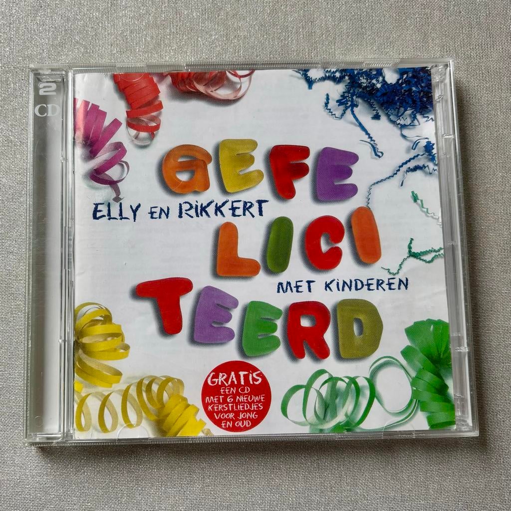 Elly en Rikkert - Gefeliciteerd (2 CD), Cd's en Dvd's, Cd's | Kinderen en Jeugd, Ophalen of Verzenden, Gebruikt, Muziek, 6 tot 9 jaar