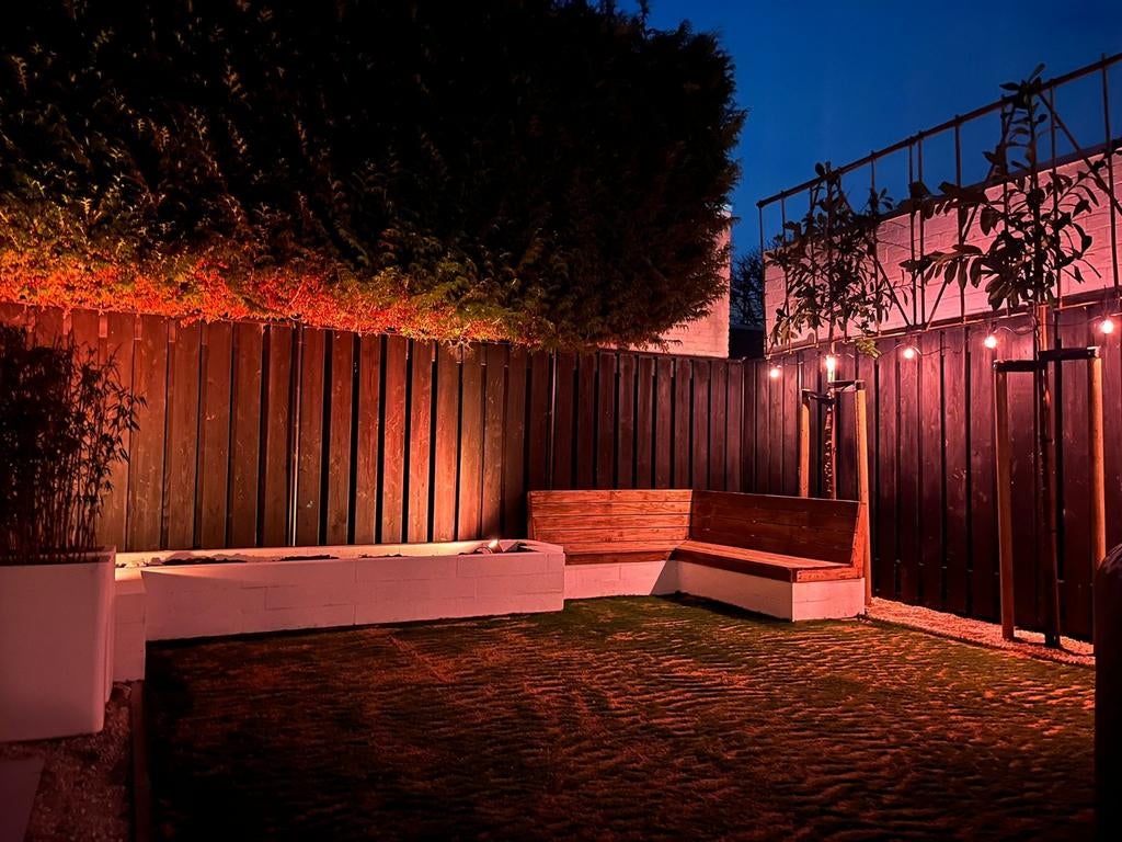 Stratenmaker-Overkaping-Veranda-Kunstgras-Gazon, Bestrating