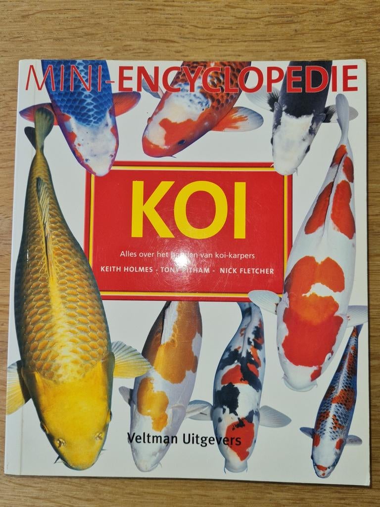 Mini-encyclopedie Koi: Alles over koi-karpers, Ophalen of Verzenden, Zo goed als nieuw, Los deel, Keith Holmes, Tony Pitham, Nick Fletcher