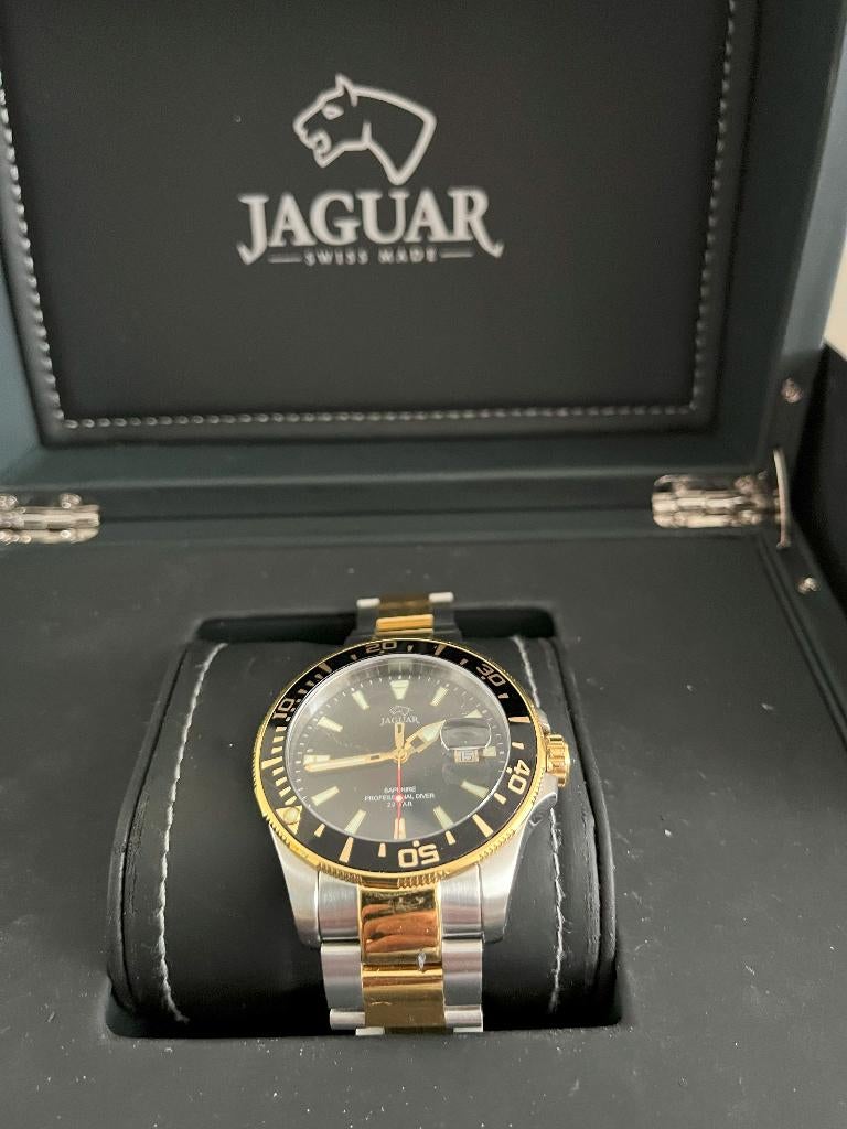Horloge merk Jaguar nieuw in doos type J 8631, armband J862, Overige merken, Overige materialen, Polshorloge, Overige materialen