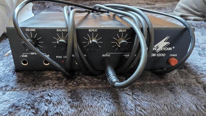 Monacor EEM-1200 Echo/Delay Effectpedaal, Muziek en Instrumenten, Effecten, Ophalen