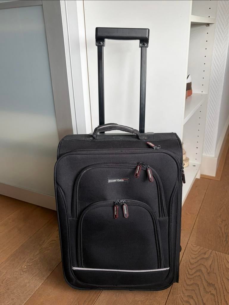 Trolley, 45 tot 55 cm, Minder dan 50 cm, Zo goed als nieuw, Zacht kunststof