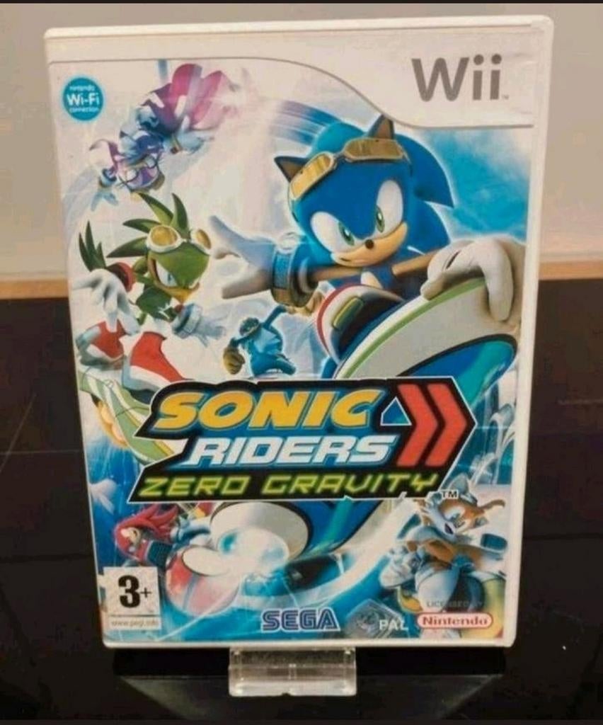 Sonic Riders Zero Gravity Wii, Spelcomputers en Games, Racen en Vliegen, Ophalen of Verzenden, Zo goed als nieuw, 3 spelers of meer