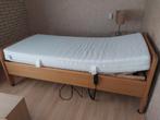 Seniorenbed met hoge instap en verstelbare lattenbodem, Eenpersoons, Ophalen of Verzenden, Overige maten, 200 cm