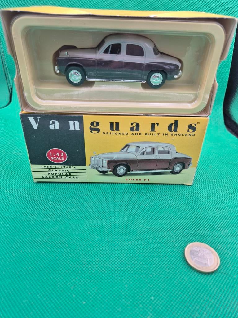 190 Rover P4 1/43 Vanguards, Ophalen of Verzenden, Zo goed als nieuw, Auto