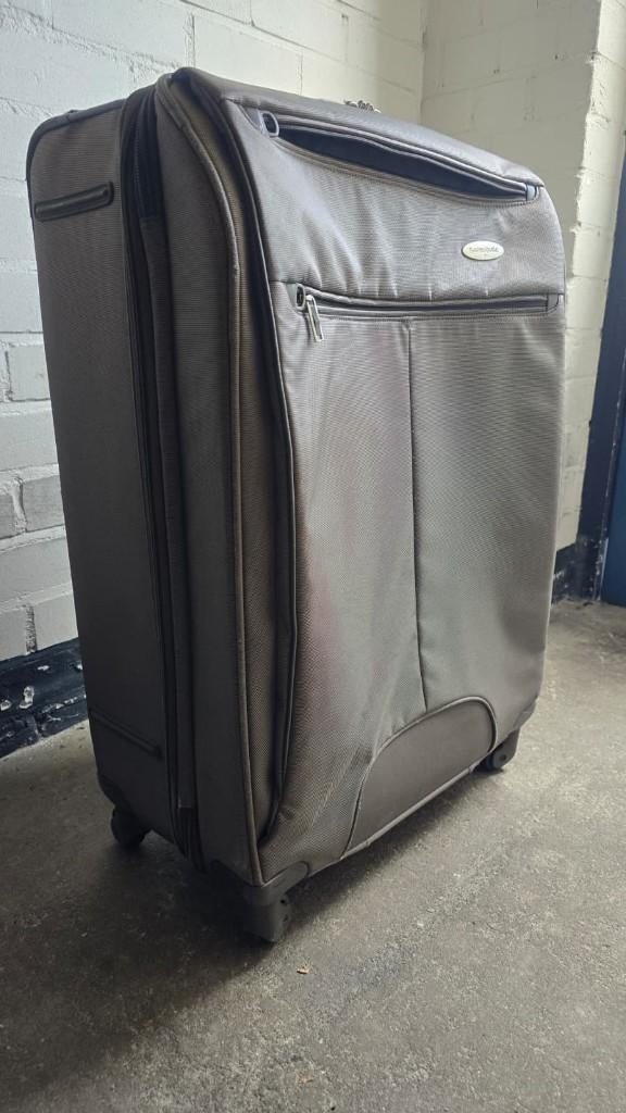 Softside koffer | Samsonite Solana | Grijs, Ophalen, Wieltjes, Gebruikt, 70 cm of meer