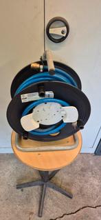 Te-koop aangeboden compressor luchtslang op haspel, Ophalen, Gebruikt