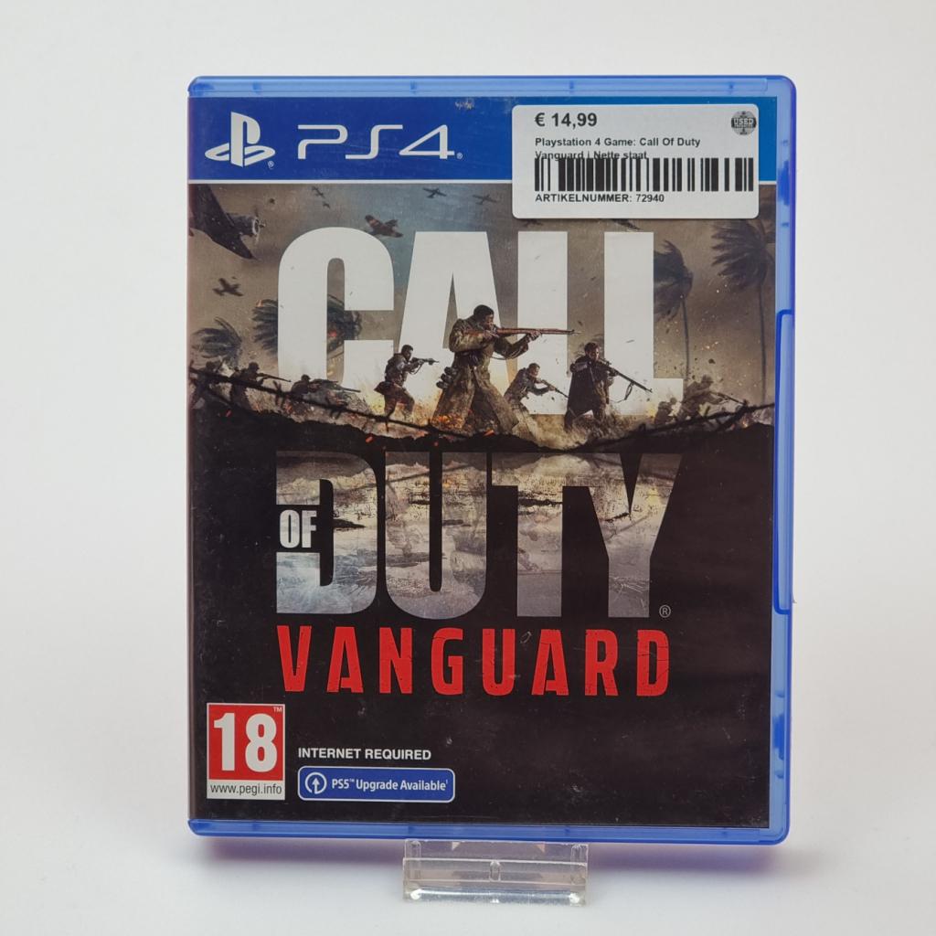 Playstation 4 Game: Call Of Duty Vanguard, Spelcomputers en Games, Games | Sony PlayStation 4, Sony, Zo goed als nieuw, Support@sony.com