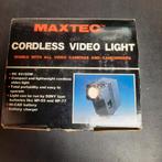 MAXTEC Draadloze Videolamp voor Camera's en Camcorders, Ophalen of Verzenden, Nieuw, Overige merken