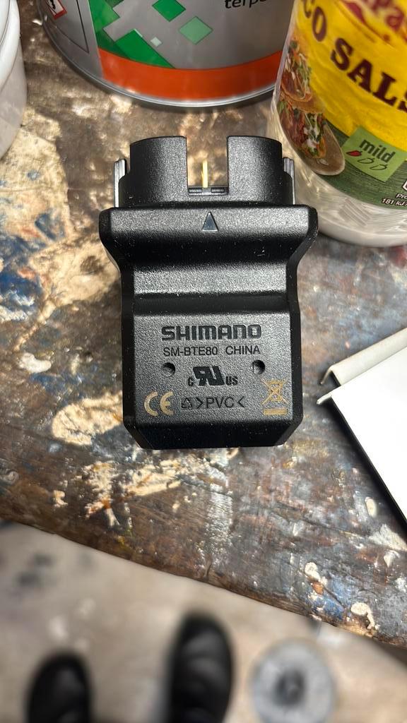 Oplaad adapter step Shimano BTE80, Hobby en Vrije tijd, Overige Hobby en Vrije tijd, Gebruikt, Ophalen of Verzenden