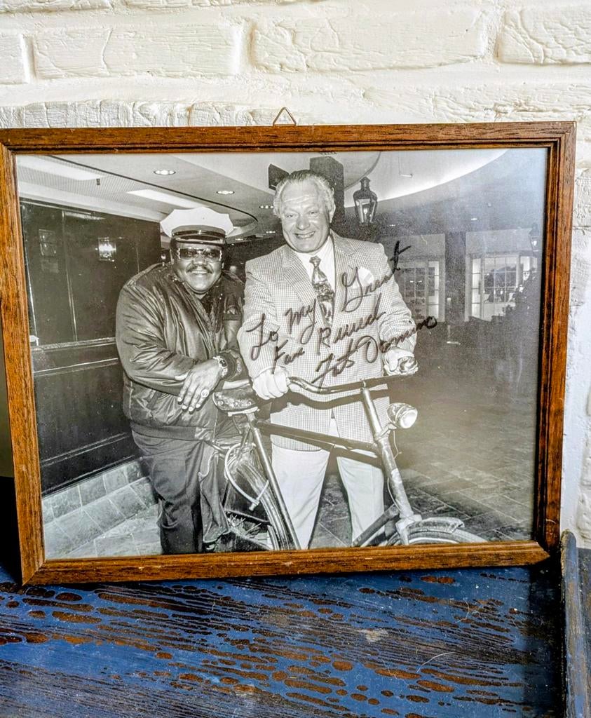 Fats Domino handtekening foto Crown Plaza 1991, Verzamelen, Foto's en Prenten, 1980 tot heden, Foto, Ophalen of Verzenden, Zo goed als nieuw