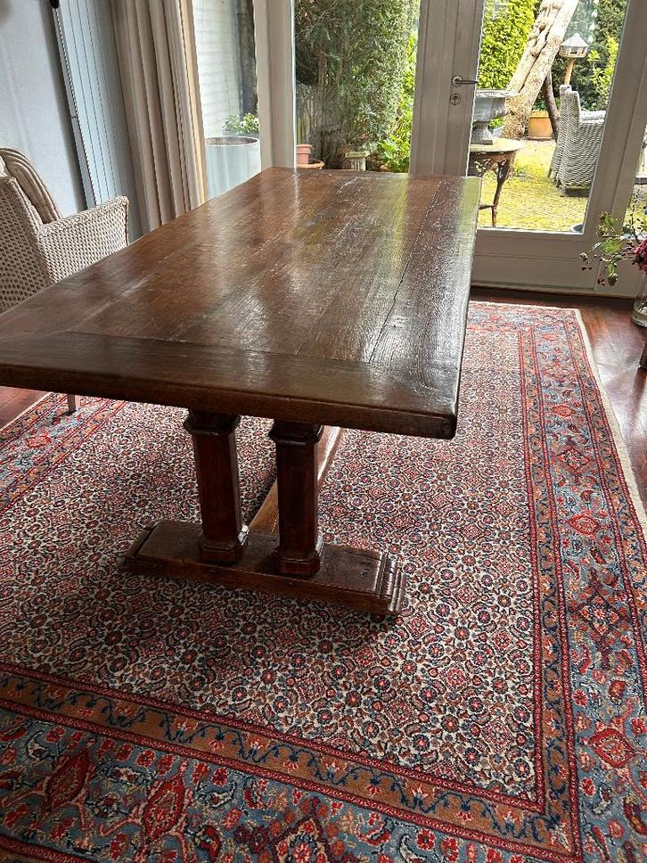 Antieke Klooster tafel, Huis en Inrichting, Tafels | Eettafels, Gebruikt, 50 tot 100 cm, 200 cm of meer, Vijf personen of meer
