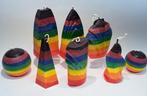 Regenboog kaarsen, Overige materialen, Nieuw, Ophalen of Verzenden, Kaars