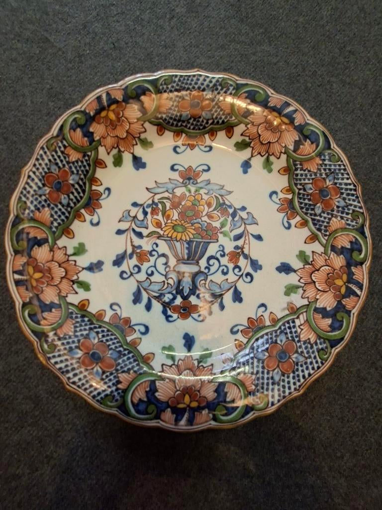 Antiek Makkum Tichelaar Wandbord, Ophalen